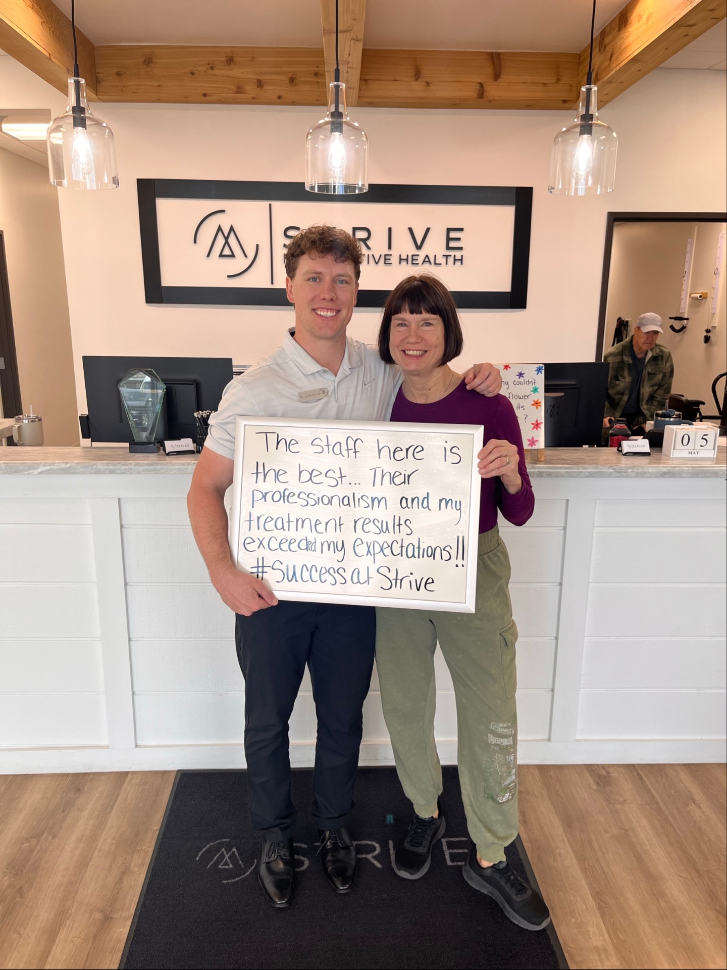 Patient with Dr. Poches: The staff and treatment results exceeded my expectations