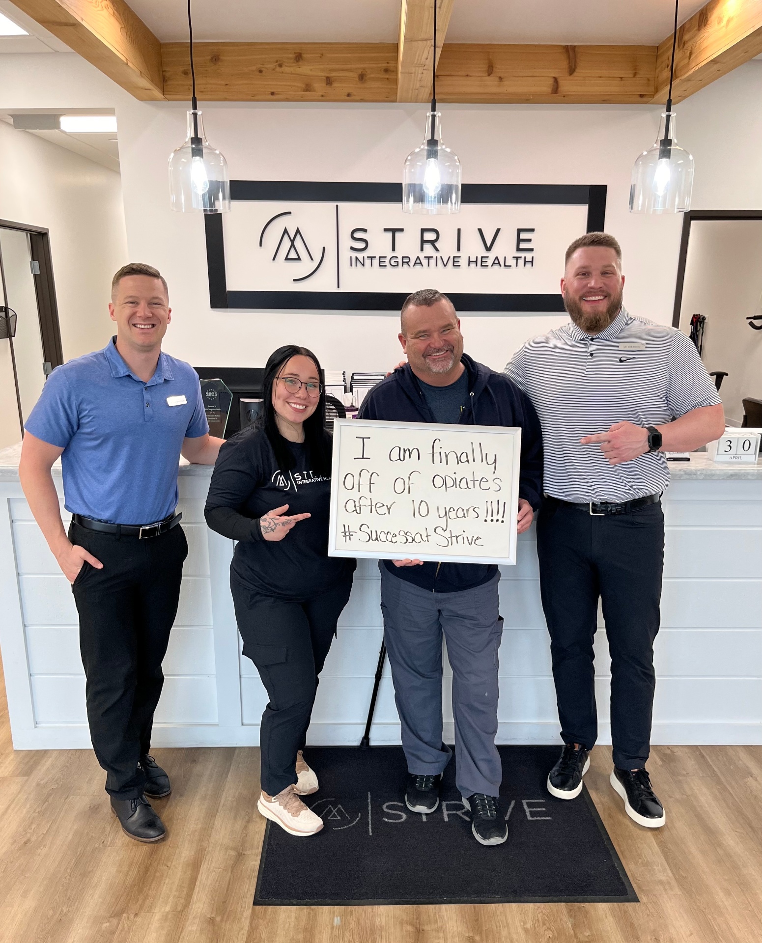 Patient with Strive doctors: I am finally off of opiates after 10 years